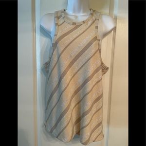 Free People Razor Back Tank Top size L